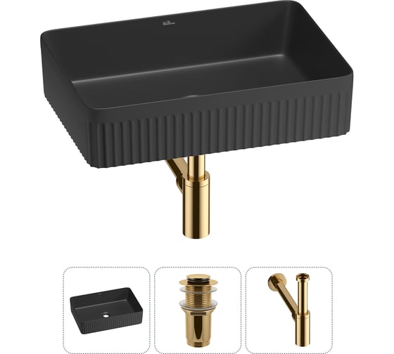 Изображение товара Акционный набор Wellsee 3 в Festive Fox 2.0 накладная раковина 50x35 см 20213759R