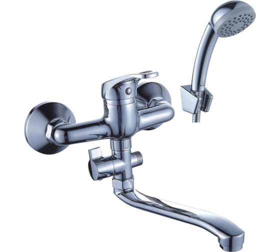 Изображение товара Смеситель Diadonna универсальный, с прямым, поворотным изливом D80-221111