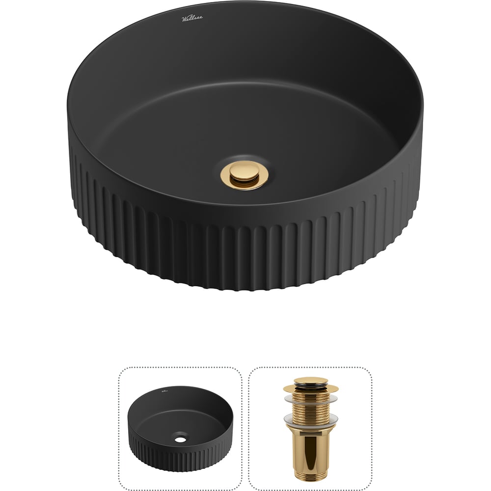 Изображение товара Акционный набор Wellsee 2 в Festive Fox 2.0 накладная раковина 40x40 см 20213704R