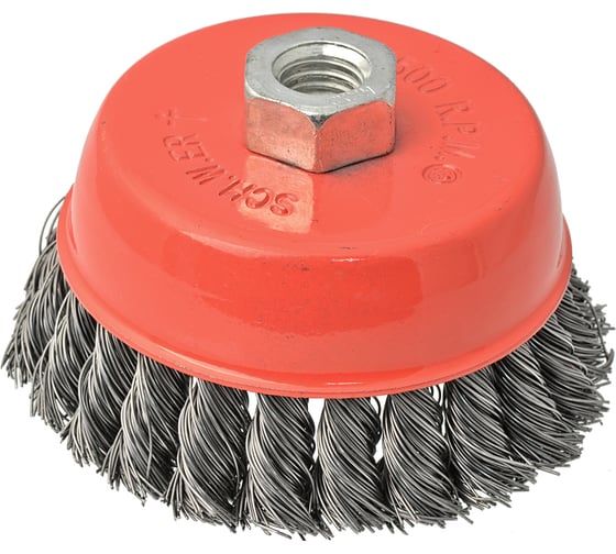 Изображение товара Щетка чашечная (100 мм; крученая проволока 0.5 мм) для УШМ SCH.W.ERT 5605034