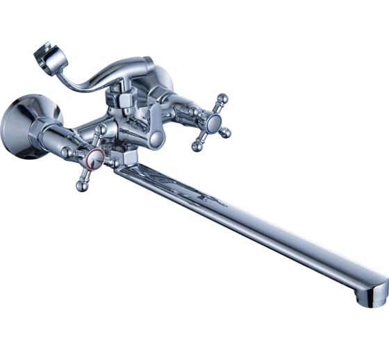 Изображение товара Смеситель Diadonna универсальный, с прямым, поворотным изливом D80-223354