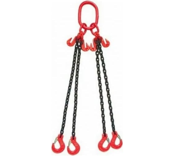 Изображение товара Строп цепной с укорачивающими крюками ООО ПКФ Сварком 4СЦ-6,7/4000 cп000101577