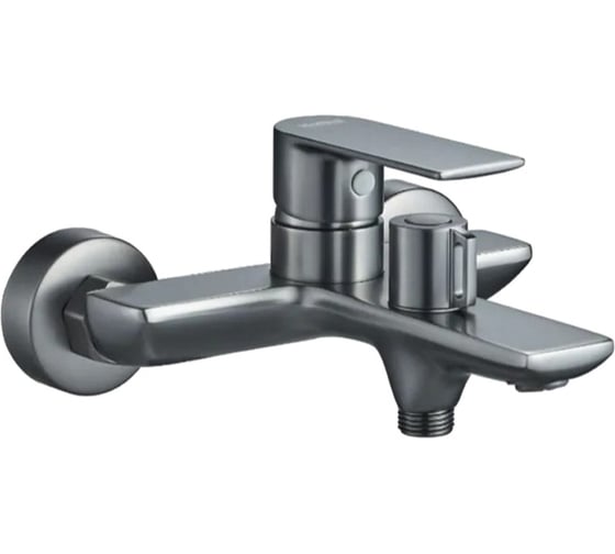 Изображение товара Смеситель для ванны Valfex Argo Graphite латунь (8) VF.60505-3