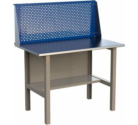 Изображение товара Стол верстак IRONMEBEL ML 1200 с экраном M-SMLMDCE1200new