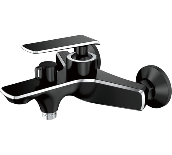 Изображение товара Смеситель для ванны Valfex Orion Black латунь (8) VF.60548-7