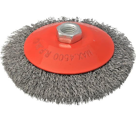 Изображение товара Щетка коническая (125 мм; проволока 0.3 мм) для УШМ SCH.W.ERT 5605006