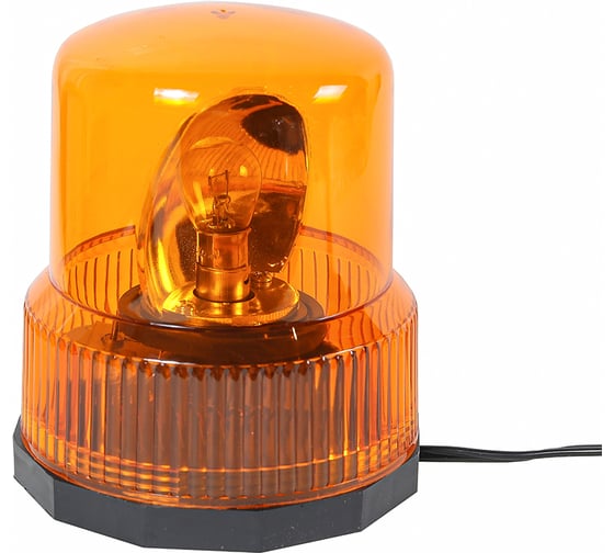 Изображение товара Маяк проблесковый Крал h=140мм, 24V, на магните, в прикуриватель 3373