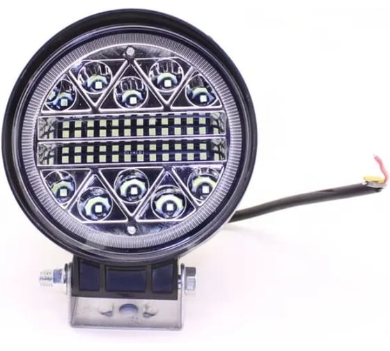 Изображение товара Фара Крал п/т Led 34LED(3W) -102W (круглая) 110x110x35mm 4296