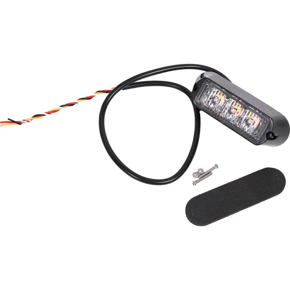 Изображение товара Маяк светодиодный Крал 10-30V желтый овальный стационарный