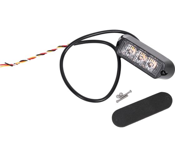 Изображение товара Маяк светодиодный Крал 10-30V, желтый, малый овальное 6119