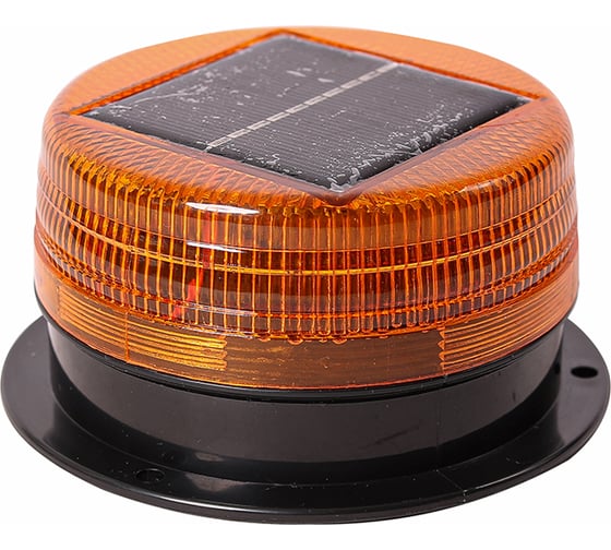 Изображение товара Маяк на солнечной батарее и с аккумулятором Крал желтый 4215