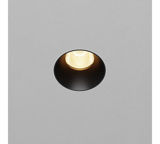Изображение товара Встраиваемый светильник Maytoni DL119-10W-2.7K-TRS-B