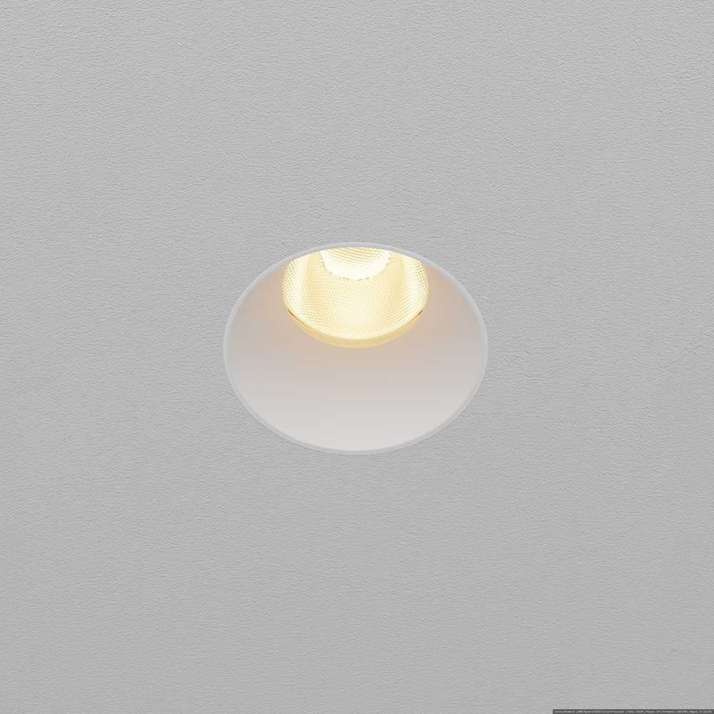 Изображение товара Встраиваемый светильник Maytoni DL119-10W-2.7K-TRS-W для натяжного потолка