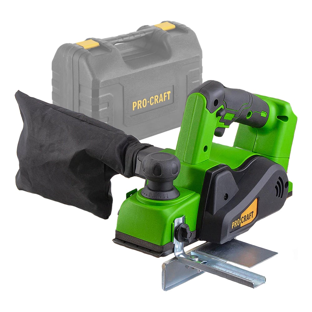 Изображение товара Аккумуляторный рубанок Procraft PE20BL 20V бесщеточный профессиональный Изображение товара Аккумуляторный рубанок Procraft PE20BL 20V бесщеточный профессиональный