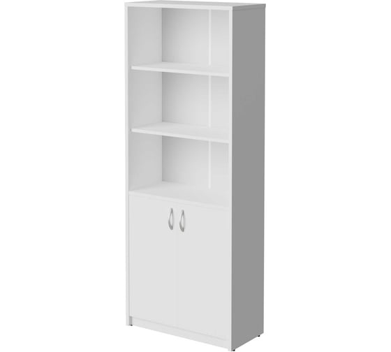 Изображение товара Шкаф полуоткрытый Альянс мебель АЛЬТЕРНАТИВА 770x370x2000 А-310 Белый