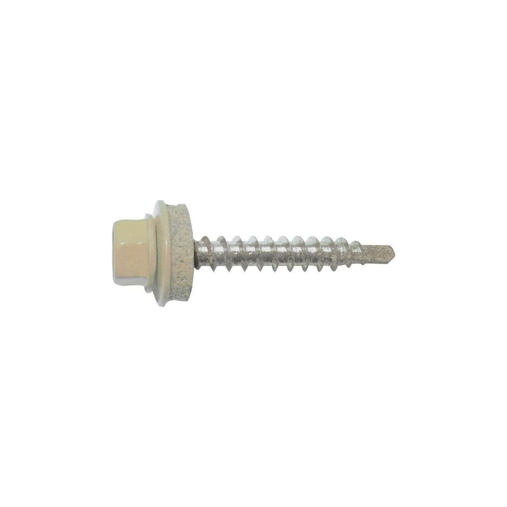 Изображение товара Саморез кровельный Сварком 4,8x70 RAL 1015 (упаковка 50 шт.)