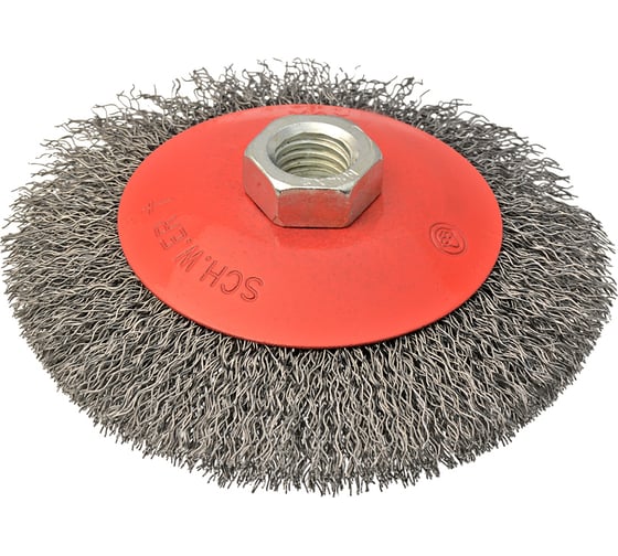 Изображение товара Щетка коническая (115 мм; проволока 0.3 мм) для УШМ SCH.W.ERT 5605005