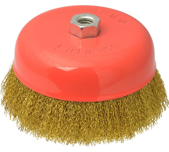 Изображение товара Щетка чашечная (150 мм; латунированная проволока 0.3 мм) для УШМ SCH.W.ERT 4001040
