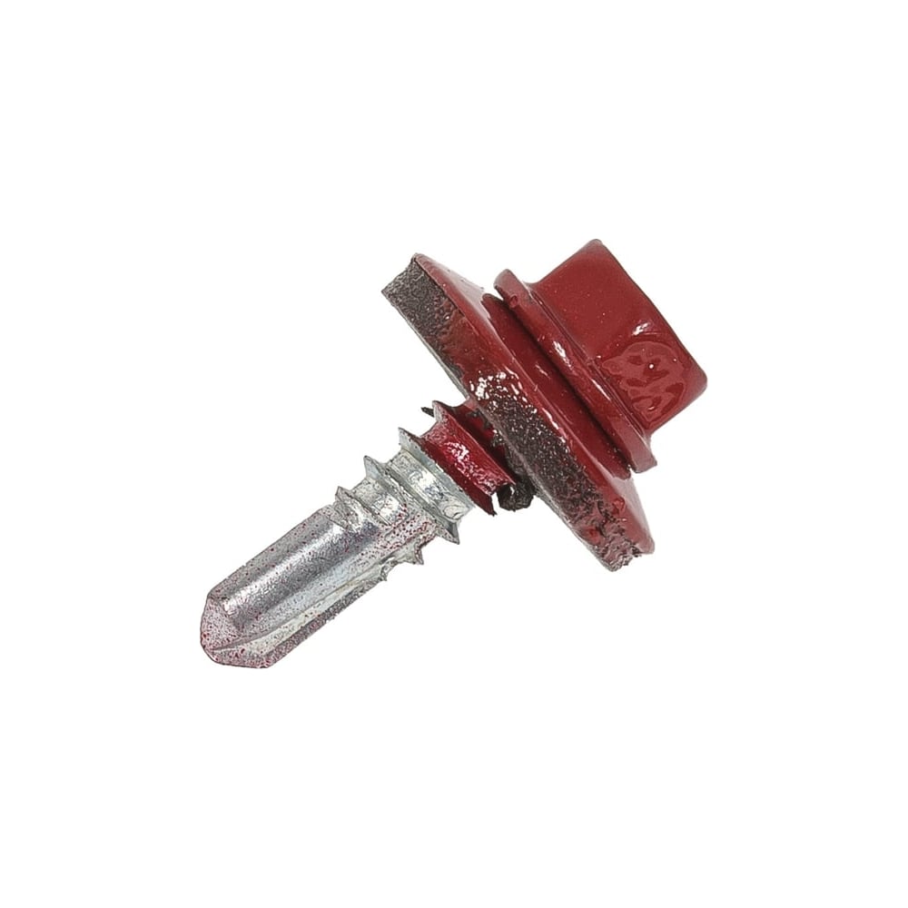 Изображение товара Саморез кровельный ООО ПКФ Сварком 5,5x19 RAL 3003 красный цинкованный 70 шт