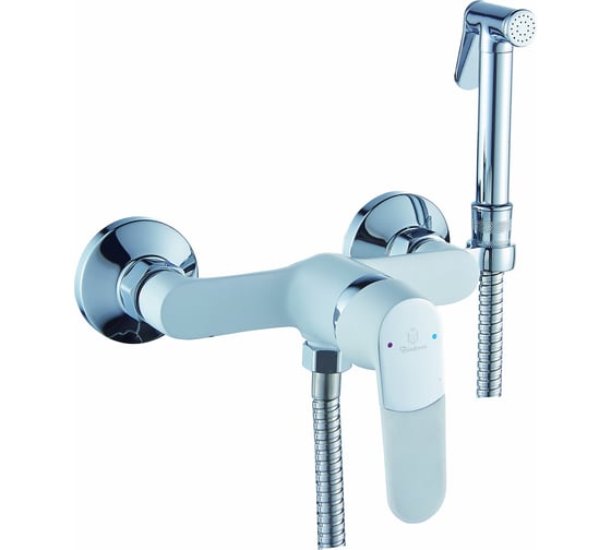 Изображение товара Смеситель с гигиенической лейкой Diadonna D87-228114W