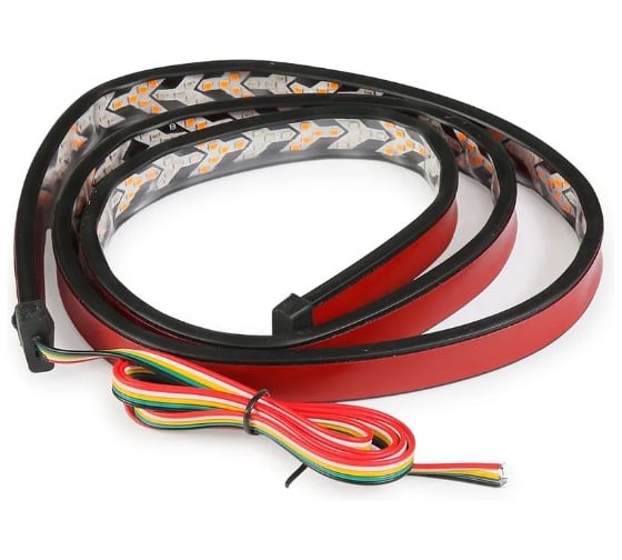 Изображение товара Светодиодная лента Крал CZH-CPY 1.5м, 12V, 540SMD (стоп-сигнал, поворотник, стробоскоп) 4839