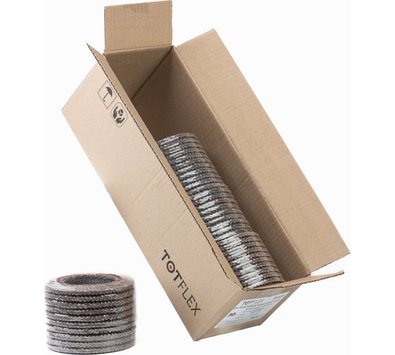 Изображение товара Круг лепестковый торцевой TOTFLEX AGGRESSOR 2 125x22 A P40 35шт 4631177292149