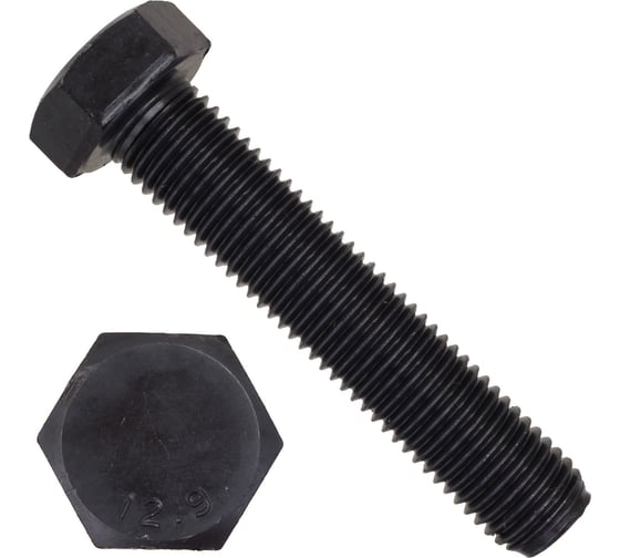 Изображение товара Болт Reyher DIN 933, М8х16, высокопрочный, 12.9, ОКС 200 шт. 66324