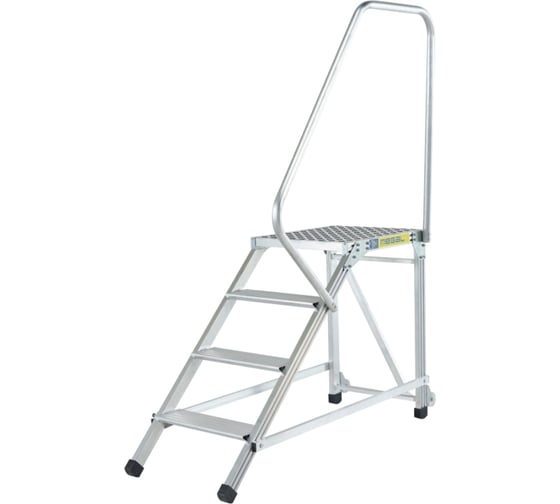 Изображение товара Лестница MEGAL подмости ЛП-0,8 с одним поручнем 051703