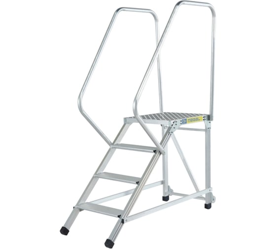 Изображение товара Лестница MEGAL подмости ЛП-0,6 с двумя поручнями 051802