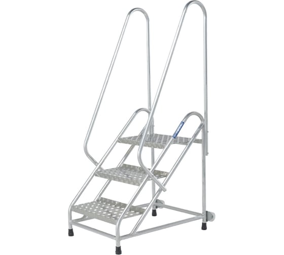 Изображение товара Передвижная монтажная подставка MEGAL (тип 2) 3 ступени с двумя поручнями 051203