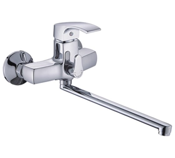 Изображение товара Универсальный смеситель Potato с прямым плоским изливом и переключателем для душа P22225