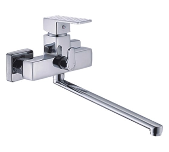 Изображение товара Универсальный смеситель Potato с плоским прямым изливом и переключателем для душа P22226