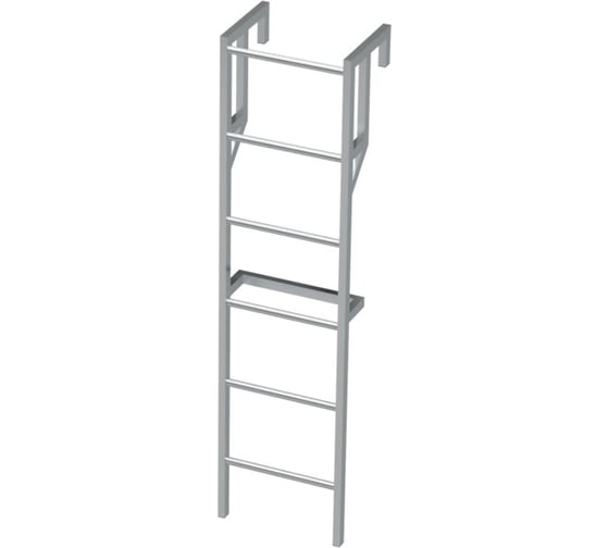 Изображение товара Навесная лестница для полувагонов MEGAL ЛНА (Н = 2 м) 311020