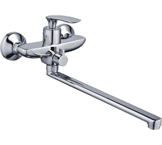 Изображение товара Универсальный смеситель Potato с плоским прямым изливом и переключателем для душа P22234