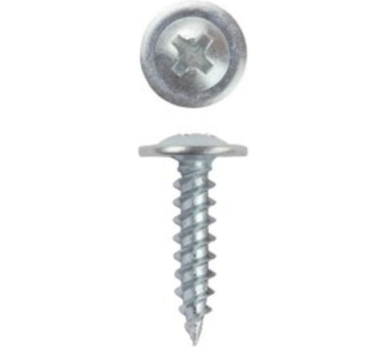 Изображение товара Саморез НАКРЕПКО с прессшайбой, острый, 4,2х19, 500 шт. 400903