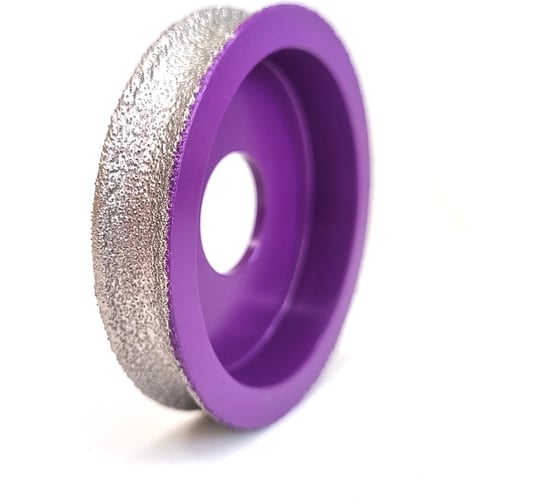 Изображение товара Фреза алмазная для скругления кромки CORTE 1/2 окружности высота 10 мм для УШМ 22.2 мм DPW10