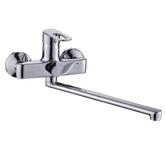 Изображение товара Универсальный смеситель Potato с плоским прямым изливом и переключателем для душа P22240