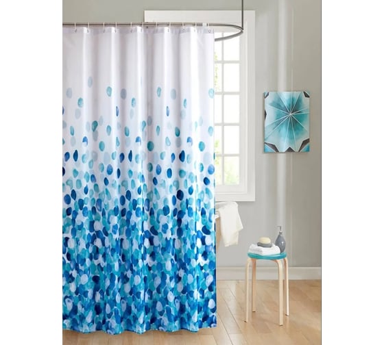 Изображение товара Шторы для ванной Potato P8855