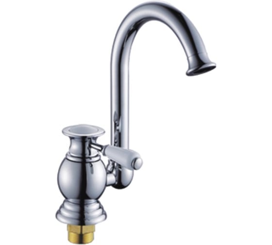 Изображение товара Смеситель для кухни Potato с высоким изливом, крепление гайка P7017