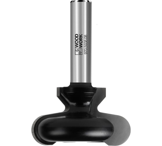 Изображение товара Фреза для скрытых ручек WOODWORK D=38.1 I=22 L=54 S=8 R=5,9/1,6 970.5938.08