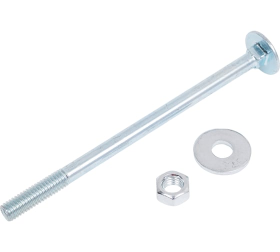 Изображение товара Мебельный болт НАКРЕПКО с гайкой и шайбой 6х100 50 шт. 109308