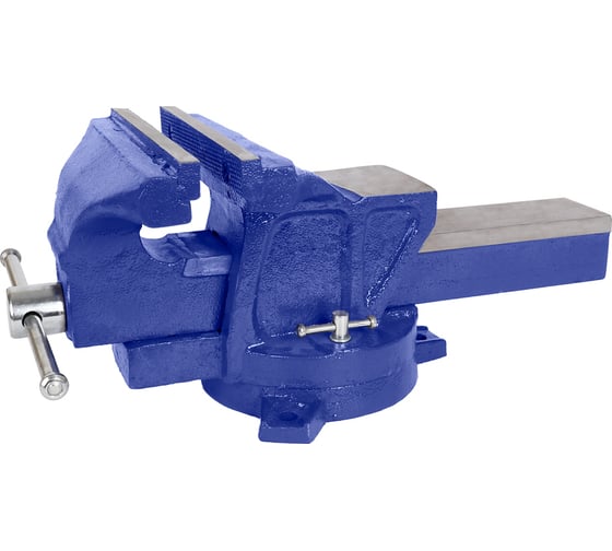 Изображение товара Слесарные поворотные тиски KRAFT с наковальней 200 мм KT 705211