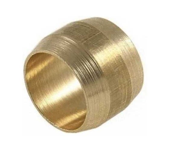 Изображение товара Муфта обжимная тормозных трубок Крал d 10, латунь, 100 шт. 7167