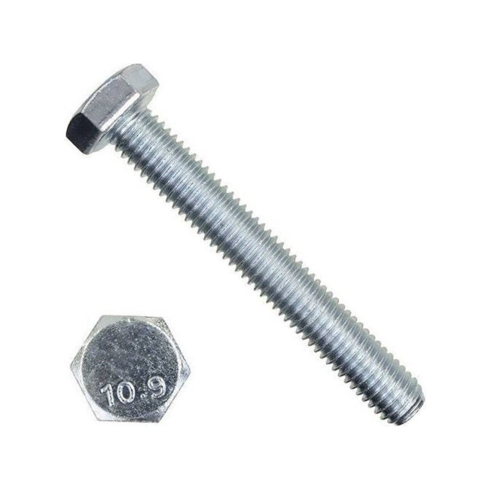 Изображение товара Болт Море-Метизов DIN 933 класс прочности 10.9 цинк М8x70 мм 25 шт