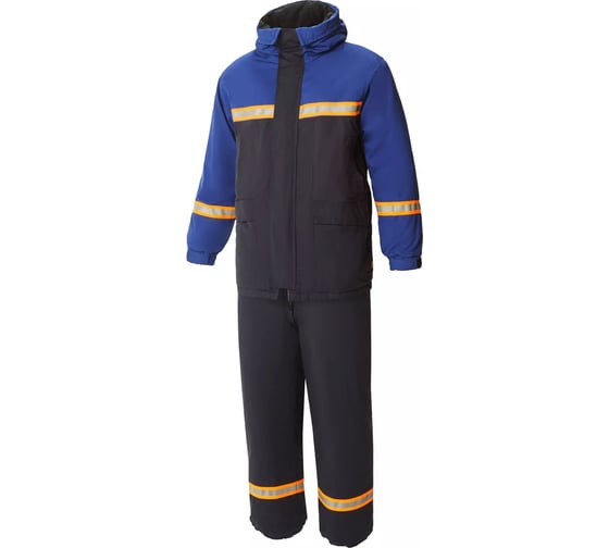 Изображение товара Утепленный костюм СОЮЗСПЕЦОДЕЖДА ЭНЕРДЖИ темно-синий/василек, р. 52-54, рост 170-176 2000000069586