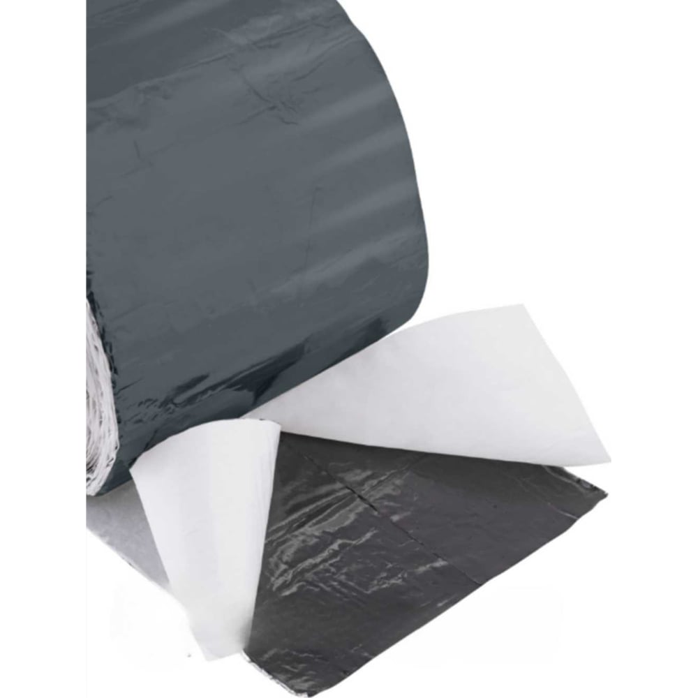 Изображение товара Лента кровельная гидроизоляционная Липлент 150мм, 10м, графитовый серый