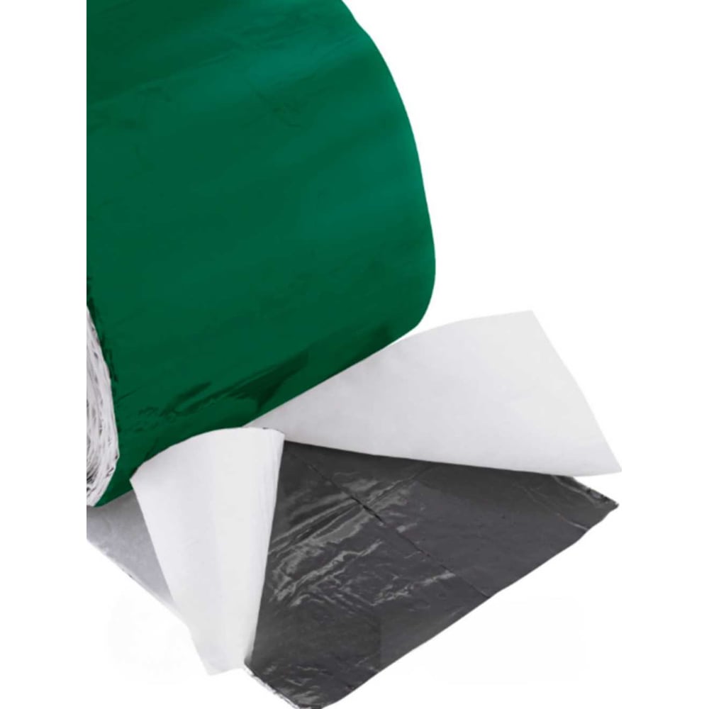 Изображение товара Лента кровельная гидроизоляционная Липлент Мфл 100мм, 10м, RAL 6005, зелёный мох, L70628