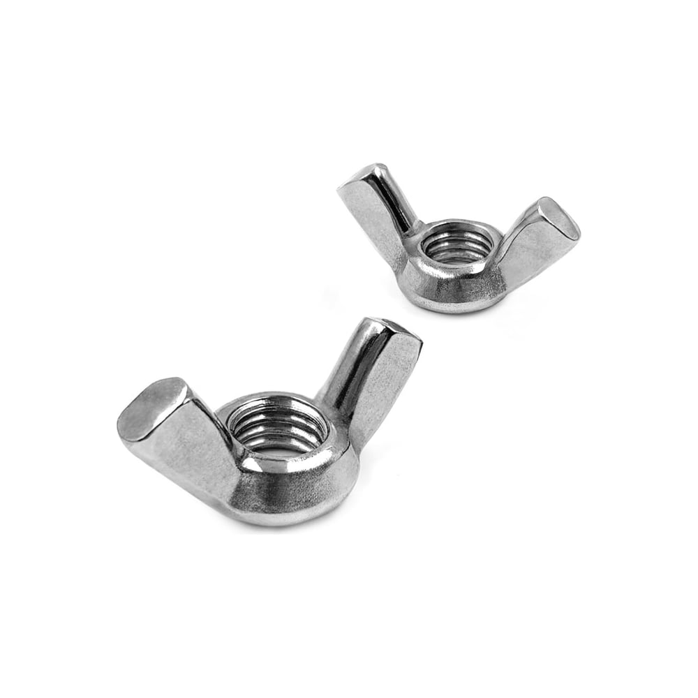 Изображение товара Гайка барашек М10 DIN 315 нержавеющая сталь упак 10 шт