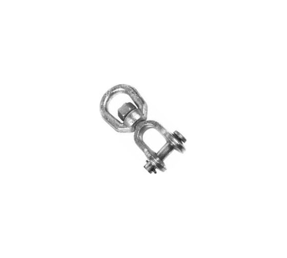 Изображение товара Вертлюг петля-вилка ООО ПКФ Сварком 10мм, оцинкованная сталь (1 шт.) k00008942