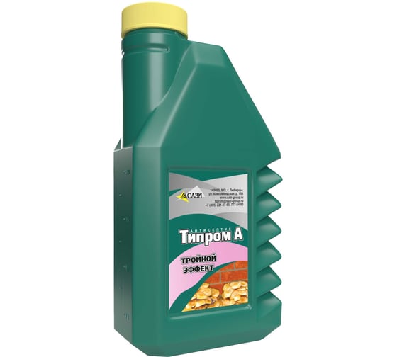 Изображение товара Невымываемый антисептик для дерева, камня, бетона Типром А 1л RM000007715